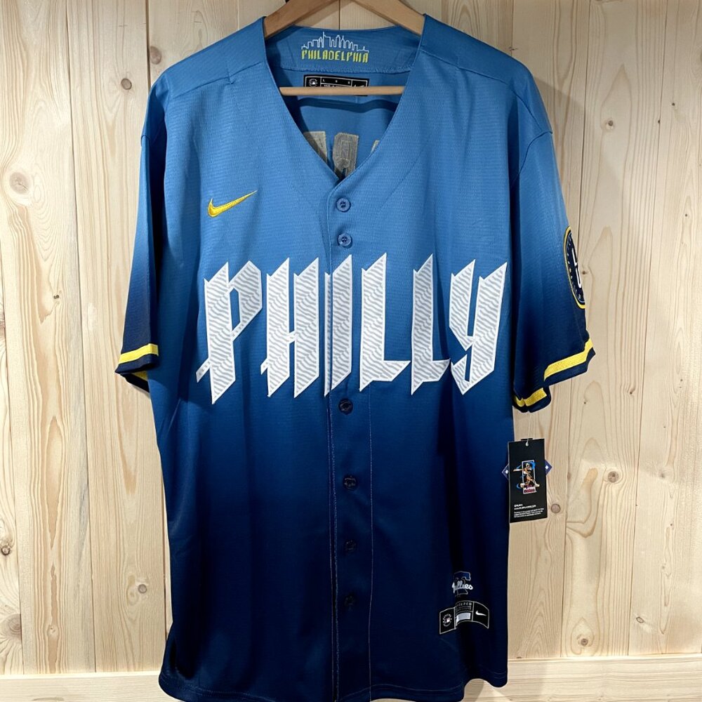 Philadelphia Phillies #3 Bryce Harper City Connect Stitched Jersey